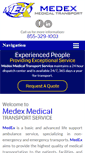 Mobile Screenshot of medextransport.com